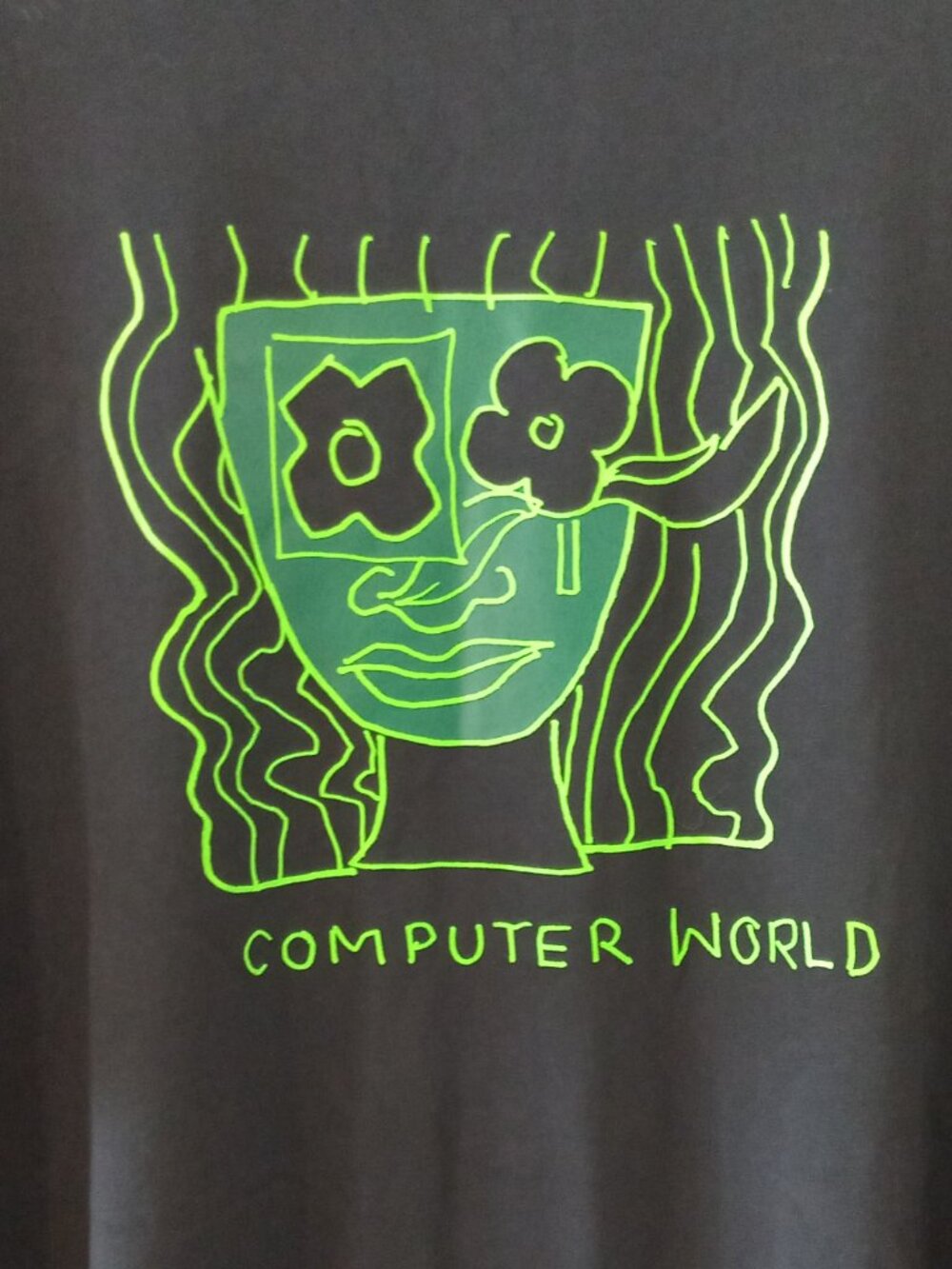 ADIDAS "Computer World" t-shirt